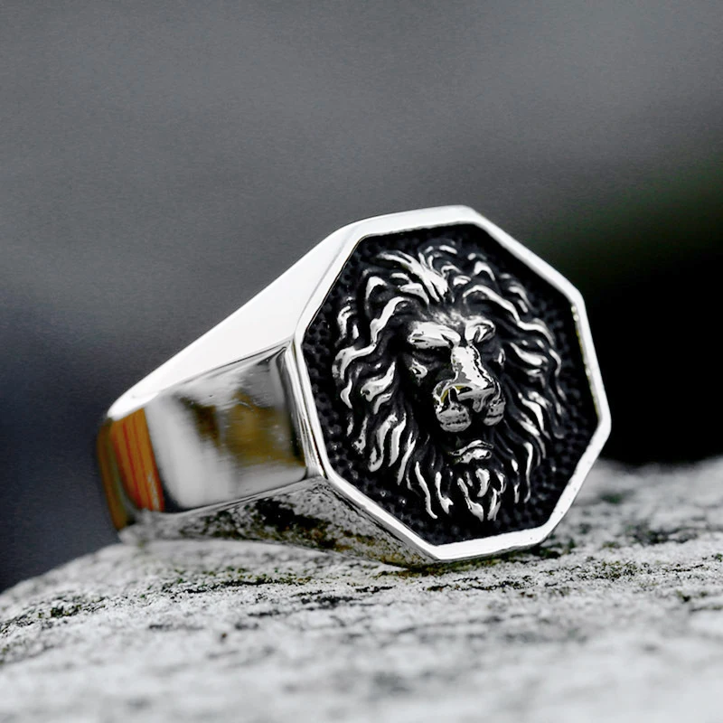 Multi Style Punk Men's Rings Stainless Steel Fashion Personality Hip-hop Animal Ring Biker Party Charm Jewelry Gift Dropshipping