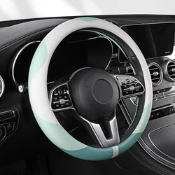 Four Seasons General Motors Steering Wheel Cover Non Slip Sweat Absorbent Fiber Leather Handle Cover Bread Off Road Pickup Sedan