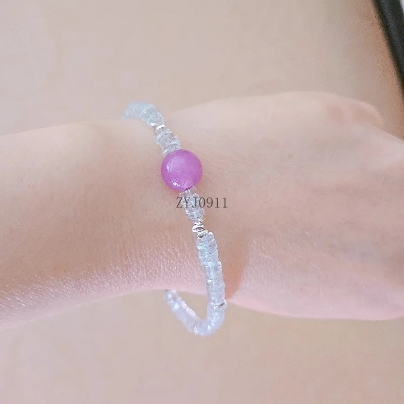 ナチュラル 925 シルバー OT バックル ブレスレット、艶をかけられたブレスレット、日常の多用途でシンプルなスタイル