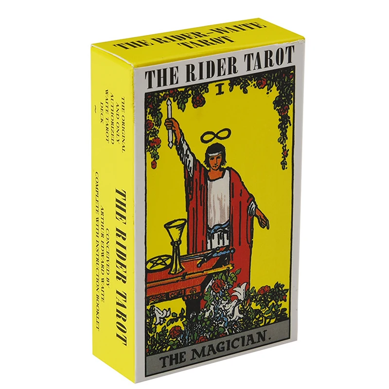 All English Tarot Cards with Guide Book The Rider Divination Tarot Cards tarot Cards for Beginners Big Size Tarot Cards