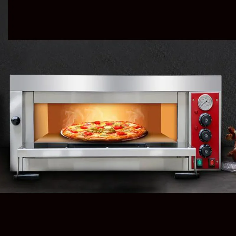 Professional Commercial Single-layer Pizza Electric Oven Italian Pizza Oven Pizza500 Degree Grilled Chicken Fish Machine Oven