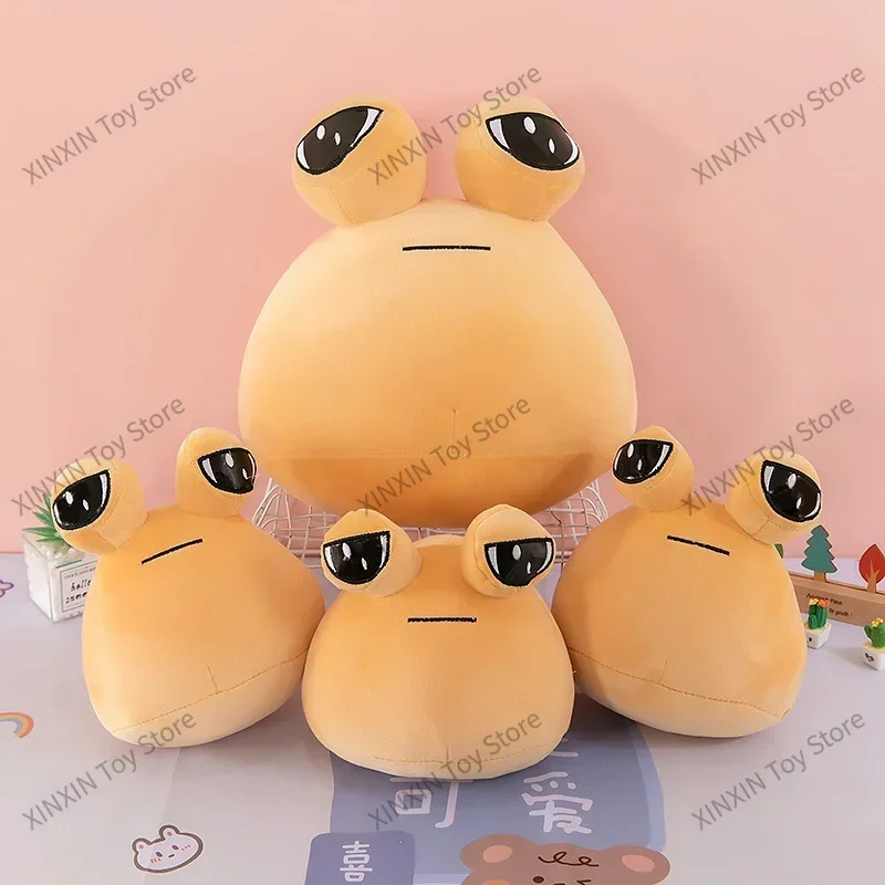 22/30/40/55cm My Pet Alien Pou Big Size Plush Toy Kawaii Alien Pet Dolls Cute Pou Stuffed Toys Soft Pillow Animal Gifts for Kids