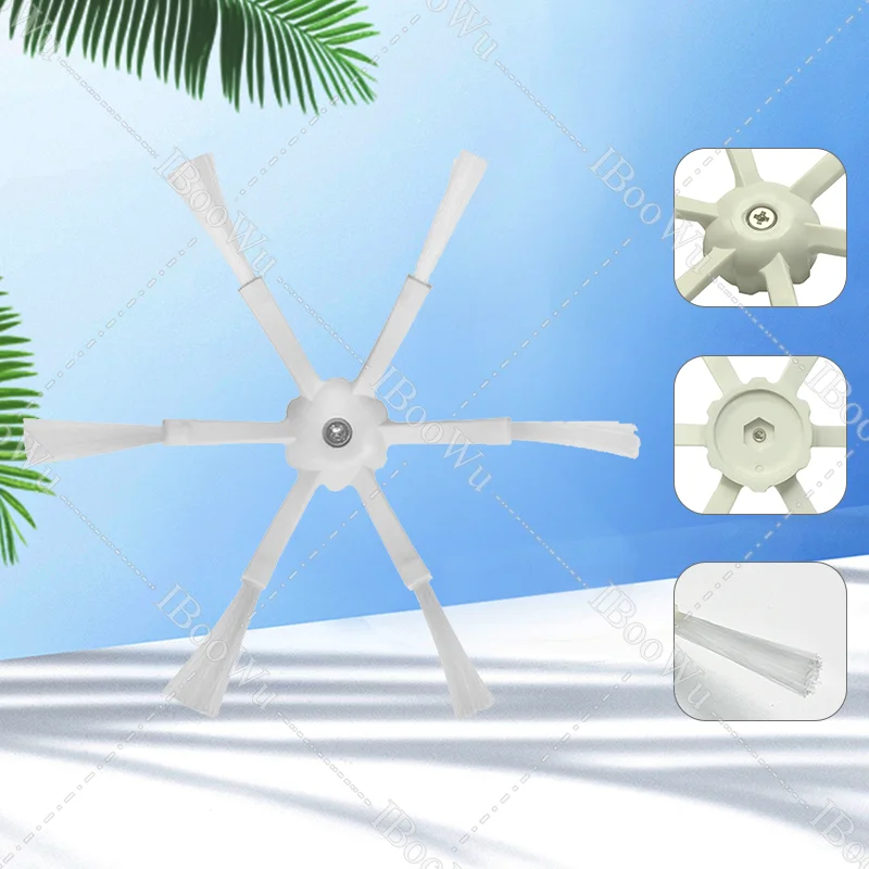 Escovas hepa filtros para xiaomi aspirador de pó 1s sdjqr01rr sdjqr02rr para roborock s5 s50 s51 s6 e4 e5 robô peças