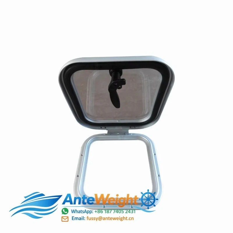 Aluminium Boat Window Frames,Opening Aluminium Rectangle / Square Hatch