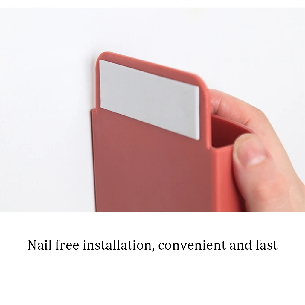 2pcs TV Remote Control Storage Box Holding Container Phone Holder