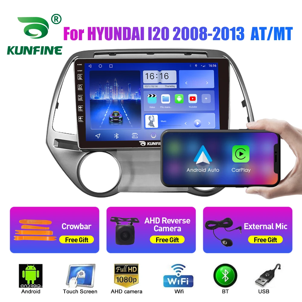 

10.33'' Car Radio For HYUNDAI I20 2008-2013 2Din Android Stereo DVD GPS Navigation Video Player Multimedia Carplay Android Auto