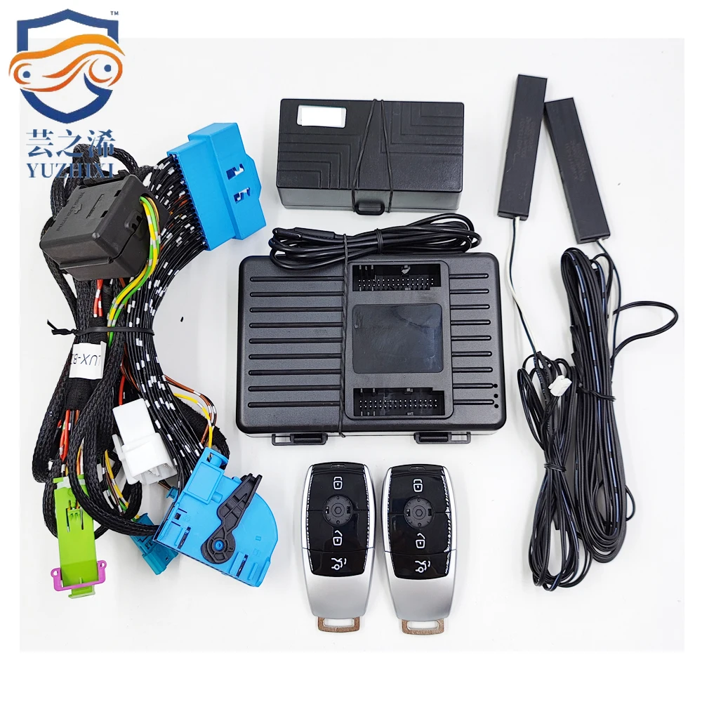 

For Mercedes E Class Year 2016 2017 Upgrade Remote Starter System Keyless Access Auto Unlock Lock New Key Car Products