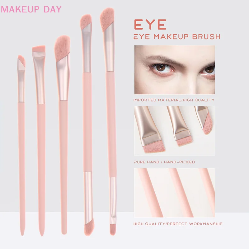 1pc Precision Eyeliner Beveled Concealer Makeup Brushes Tapered Eyelid Make Up Brush Flat Liner Liquid Eyebrow