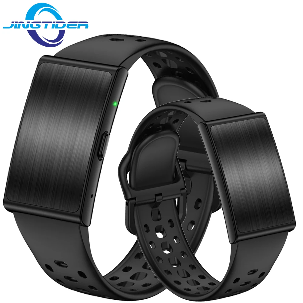 ES100 Screenless AI Voice Recorder Smart Bracelet 1GB Offline AI Meeting Transcribed Minutes Fitness Tracker Smart Wristbands
