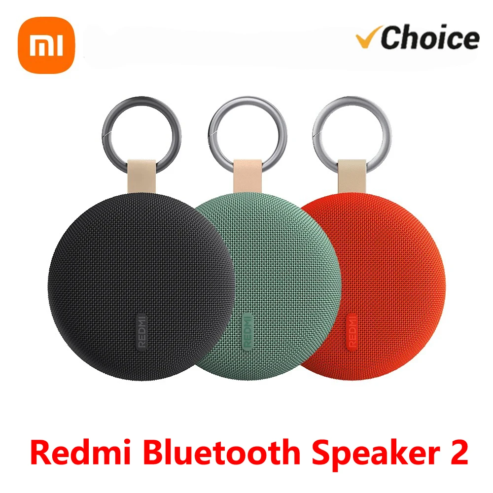 

XIAOMI Redmi Bluetooth Speaker 2 IP67 Waterproof 1.5-inch Speaker Removable Lanyard TF Card Playback 20-Hour Battery Life -CN