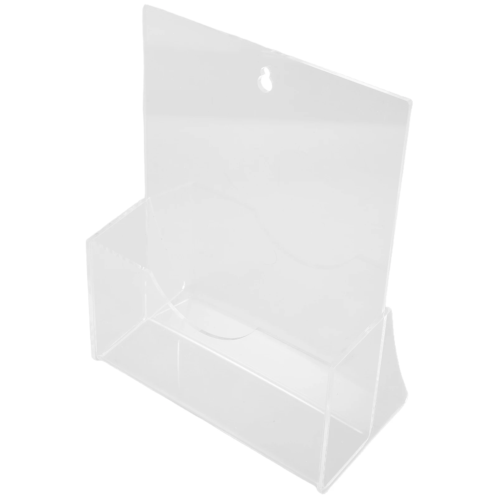 Acrylic Display Stand Clear Magazine Rack Document Holder Brochure Folder Paper Greeting Card Literature File Organizer
