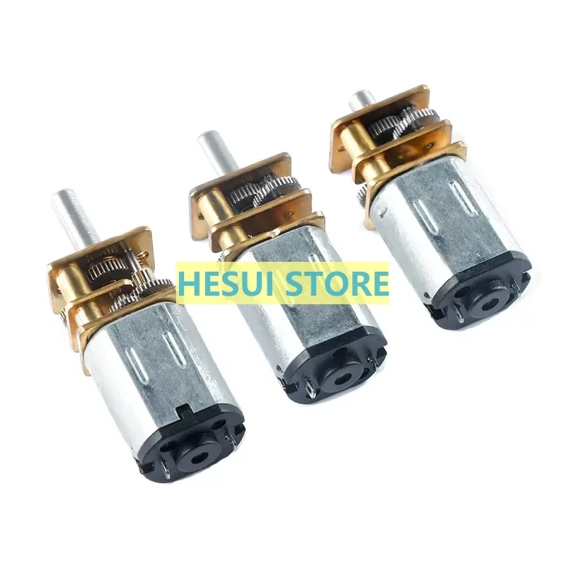 GA12-N20 miniature metal gear decelerating DC motor 3V/6V/15/72RPM