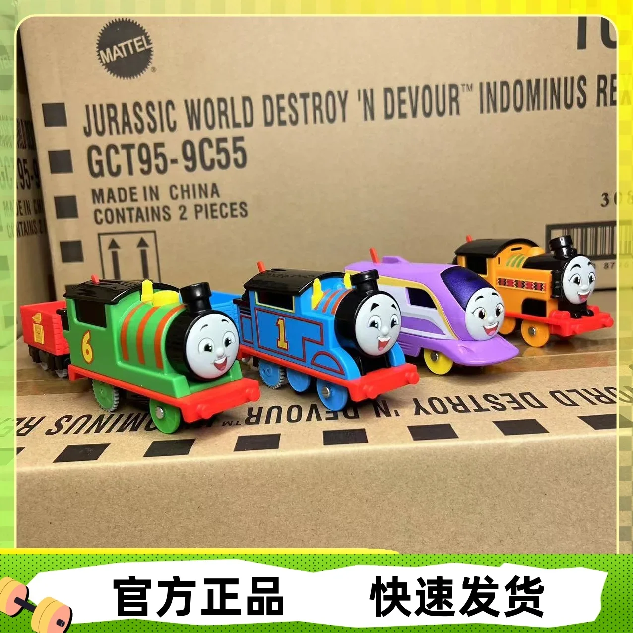 Thomas & Friends Motorized Toy Train Ashima Battery-Powered Engine Car for Pretend Play Preschool Kids Ages 3+ Years