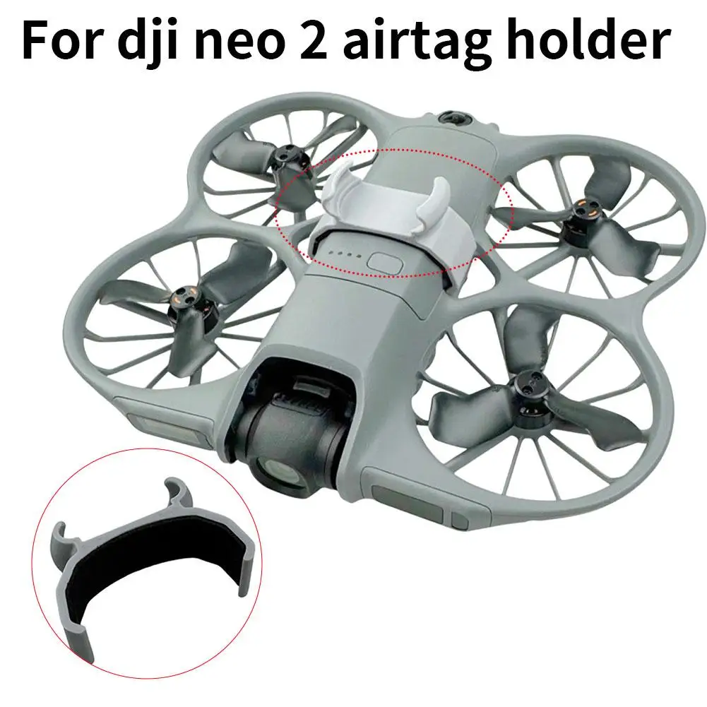 For DJI NEO 2 Drone Installation Apple AirTag Locator Bracket Anti-lost Tracker Holder Accessories Anti-Lost Location Track