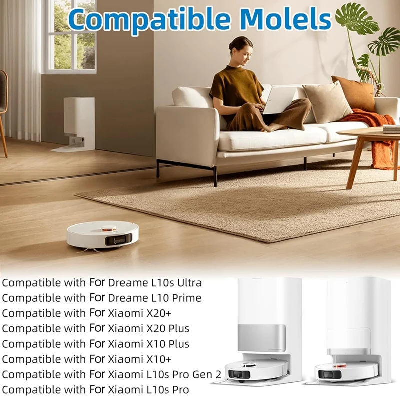 A44F-Do odkurzaczy Dreame L10s Ultra / L10 Prime / Xiaomi X10 Plus X20 Plus / L10s Pro Gen 2 / X20+ / L10s Pro Części do odkurzaczy