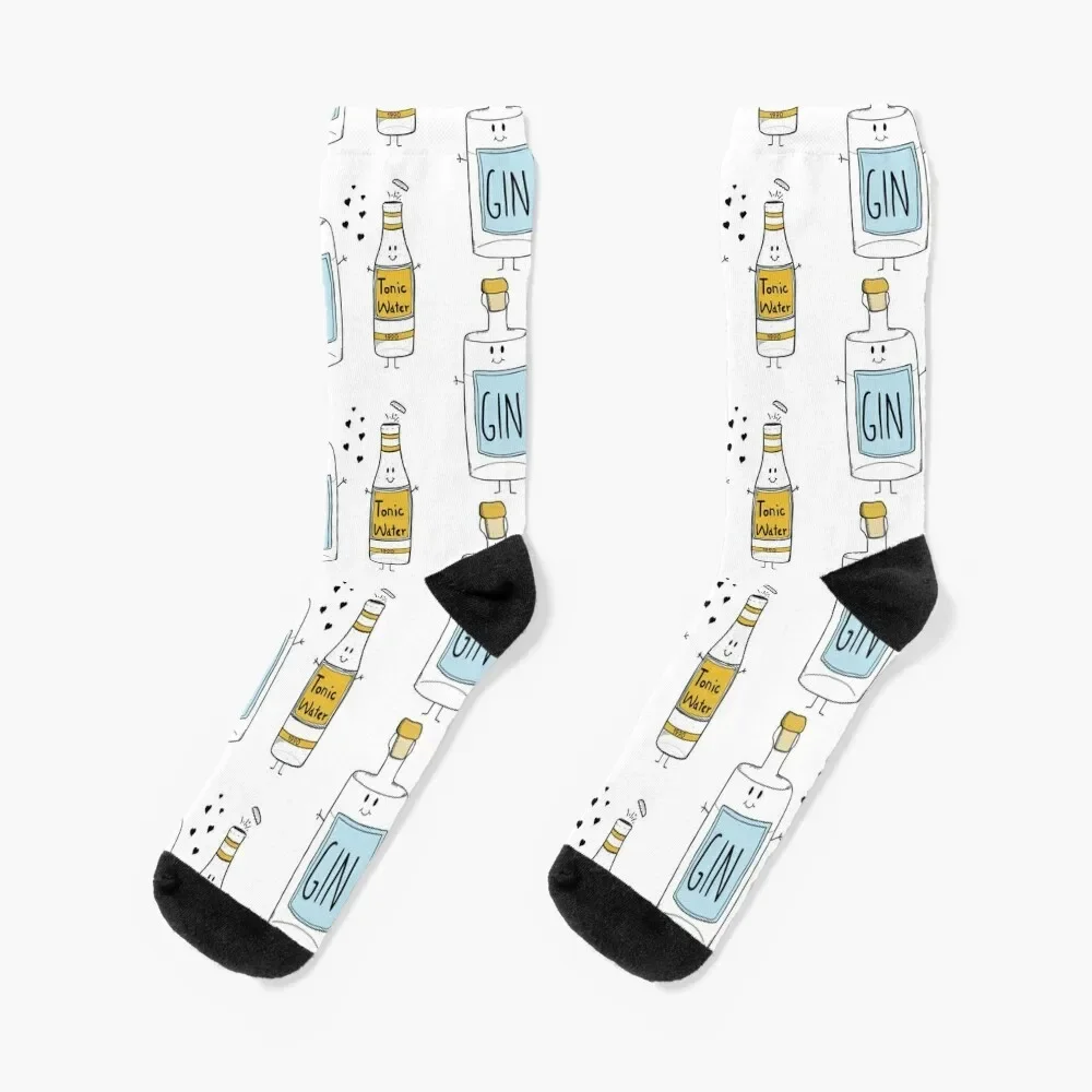 

Gin & Tonic Socks designer brand winter thermal Girl'S Socks Men's