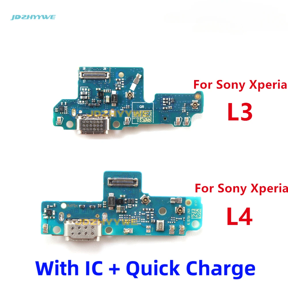 

Зарядная док-станция с USB-портом, 1 шт., гибкий кабель с микрофоном для Sony Xperia L3 L4