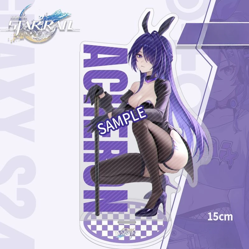 

Honkai: Star Rail Acrylic Stand Figure Robin Silver Wolf Anime Peripheral Originality Fashion Collection Desktop Ornament New