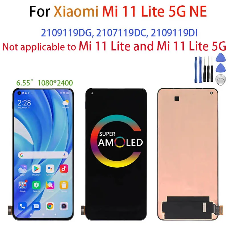 Test i rekomendacja: Ekran LCD dla telefonu Xiaomi 11 Lite 5G NE – model M2101K9
