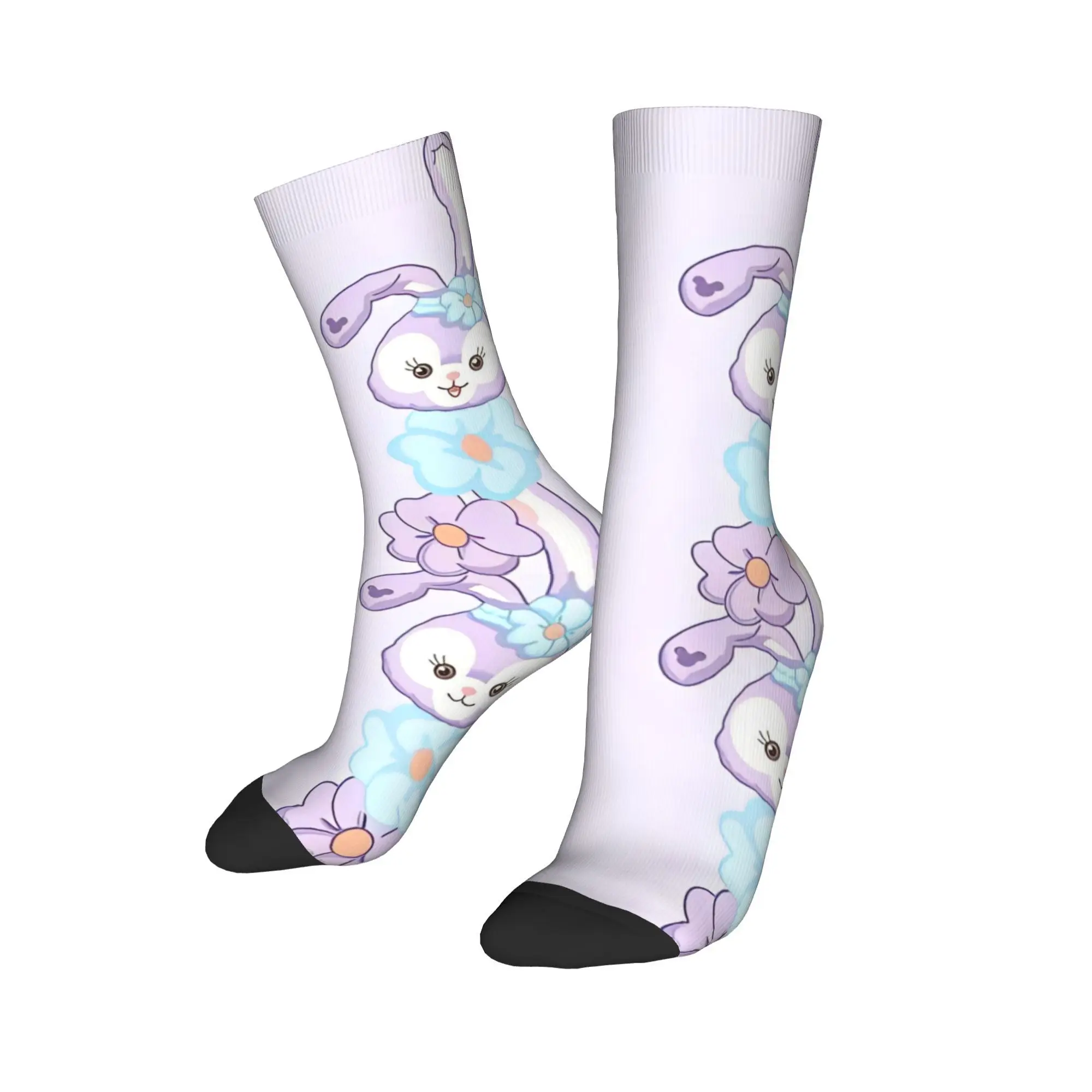 Winter Warm Fashion Unisex StellaLou Cartoon Character Socks  Sweat Absorbing Football Socks