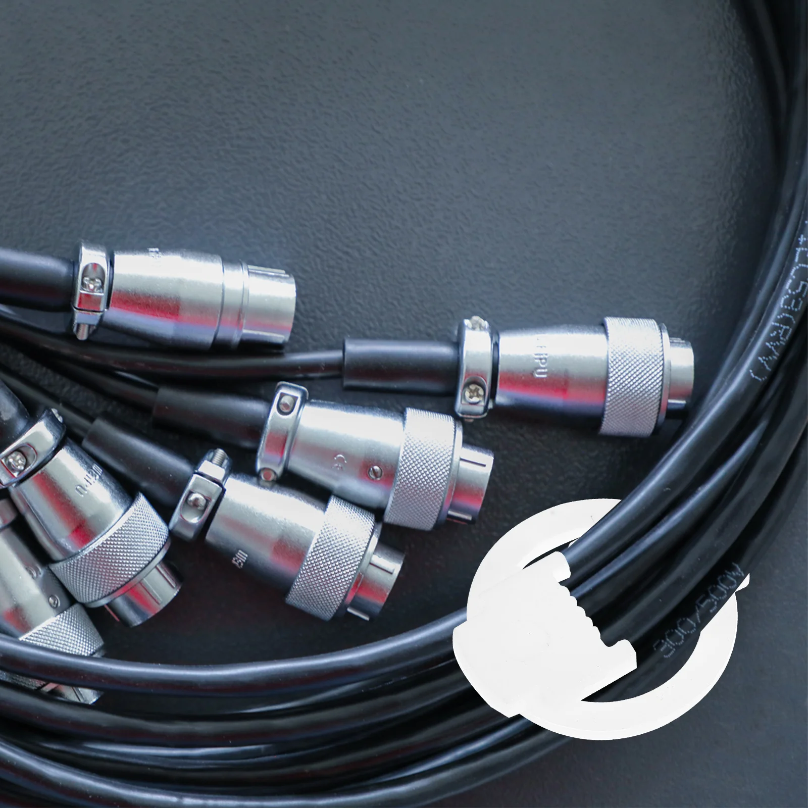 

100Pcs Power Cable Holder Clips Secure Grip Plastic Clamp Outdoor Cord Holders Lamp Wire Clips String Light Fixer