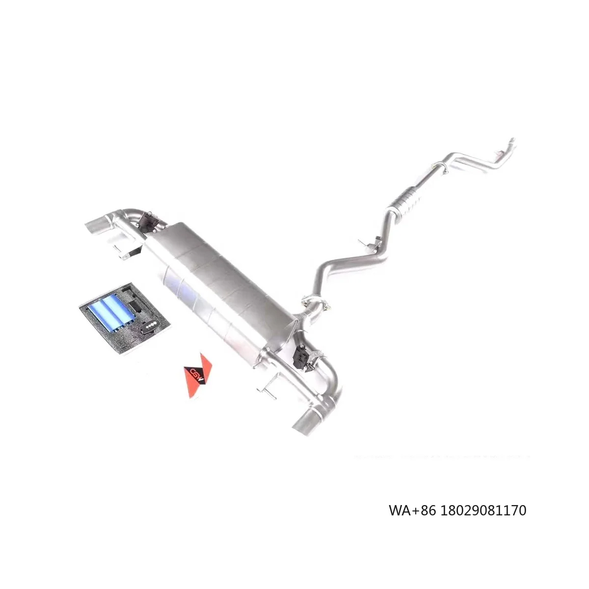 

Новейшая конструкция выхлопной системы CGW: прямой глушитель с клапаном и вырезом (Catback) для G30 2.0T, надежное качество