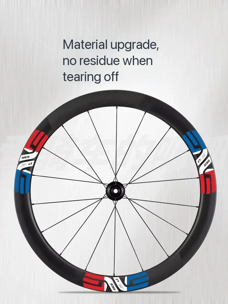 

Used For at the World Championships ENVE SES4.5 Road Bike Wheel Stickers Hollow Decorative DIY Bicycle Stickers