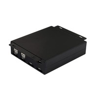 Waveshare CM4-IO-POE-BOX-B,PoE Mini-Computer (Type B) Based on Raspberry Pi Compute Module 4 (NOT Included), Metal Case,