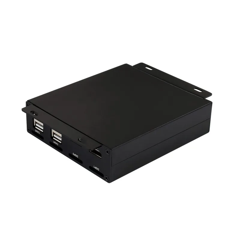 Waveshare CM4-IO-POE-BOX-B,PoE Mini-Computer (Type B) Based on Raspberry Pi Compute Module 4 (NOT Included), Metal Case,