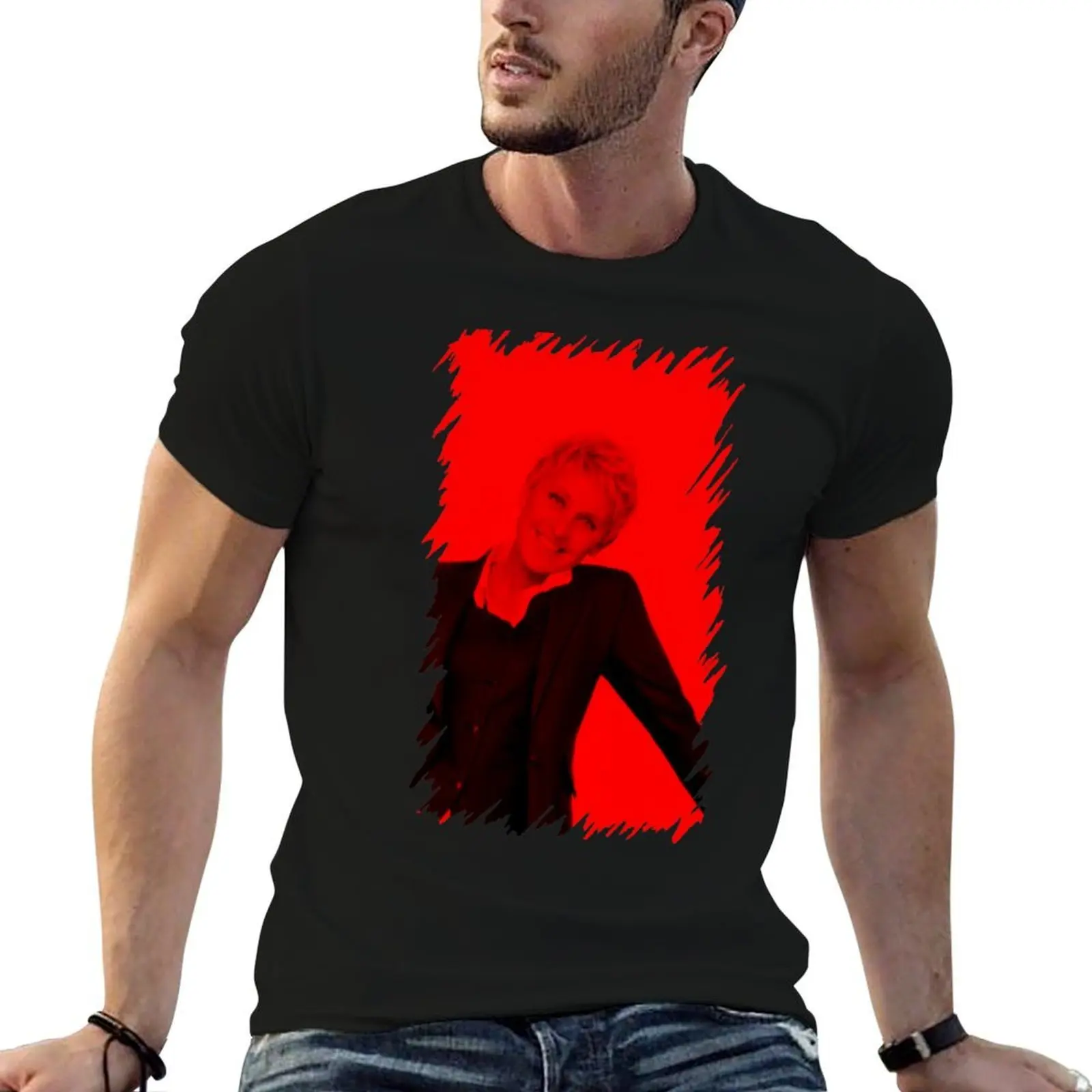 

luxury Celebrity quality man Degeneres T-Shirt cotton shirt brand high pack luxury shirts - shirt t t t Ellen man