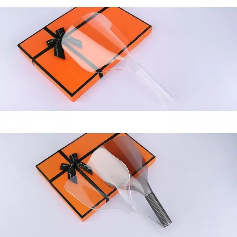 Tragbarer, wiederverwendbarer Haarspray-Schutz, leichter, transparenter Friseurschutz, leicht zu reinigender Make-up-Schutz für den Friseursalon – Detail 13