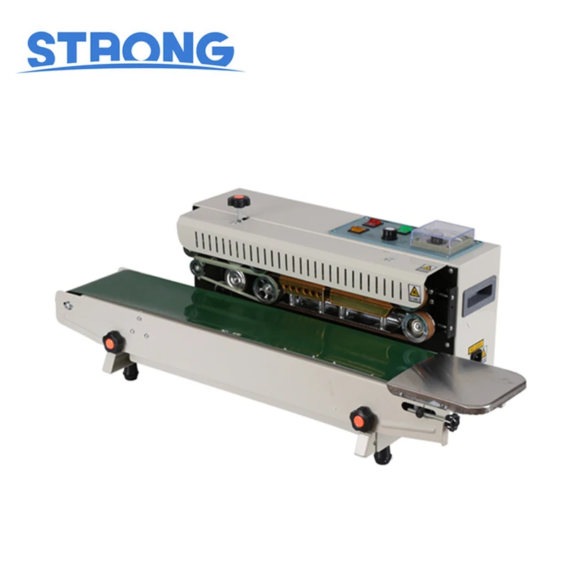 FR-900 Classic Coffee Tea Plastic Film Pouch Continuous Bag Sealing Horizontal Sealing Machine Horizontal Form Fill Seal Machine