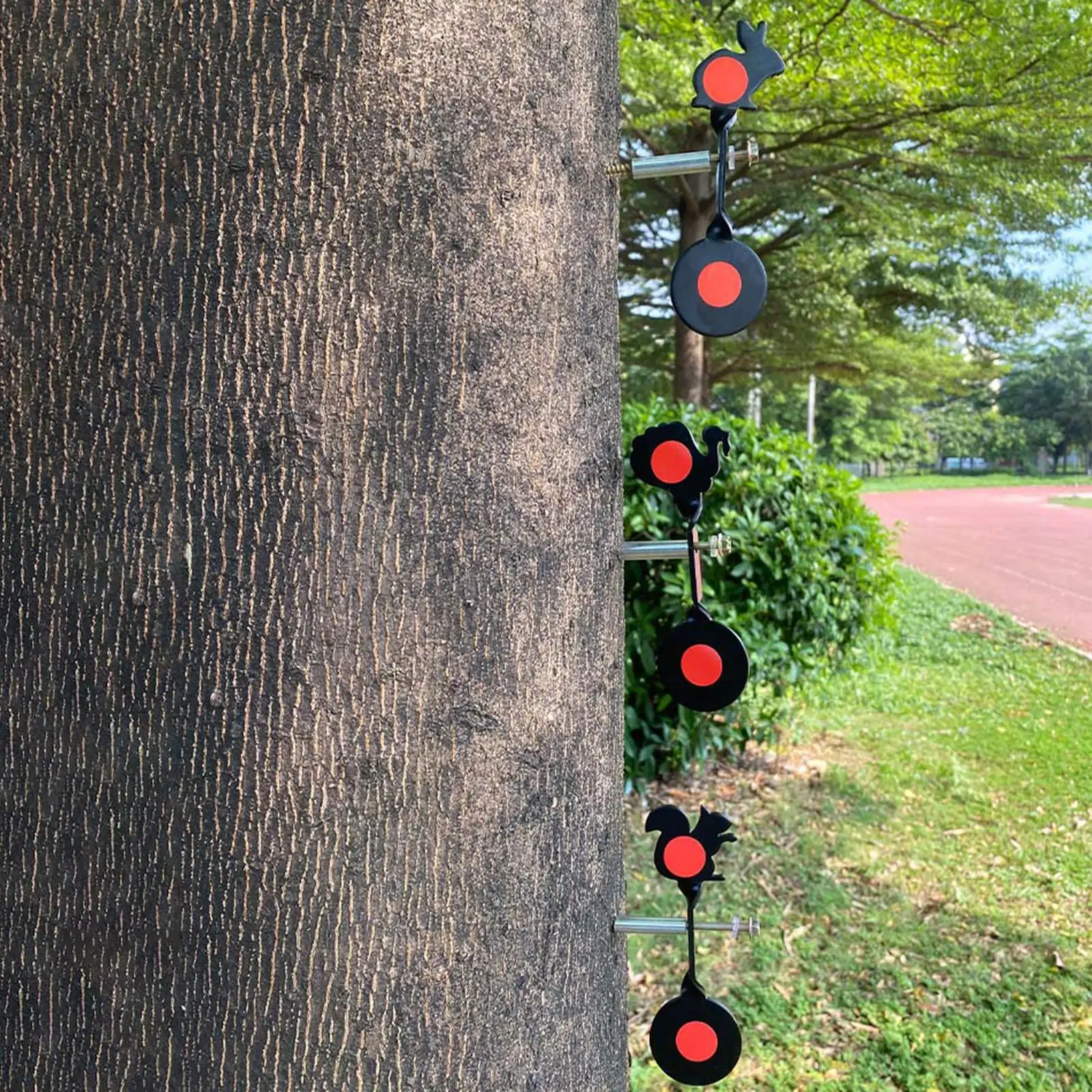 Hunting Target for Outdoor Training with Reset Functionality