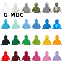 G-MOC 10Pcs/lot Buildings Blocks 982 973 983 970 3820 Mini Doll Brick Figure Compatible Small Grain Solid Toys High-Tech Gift