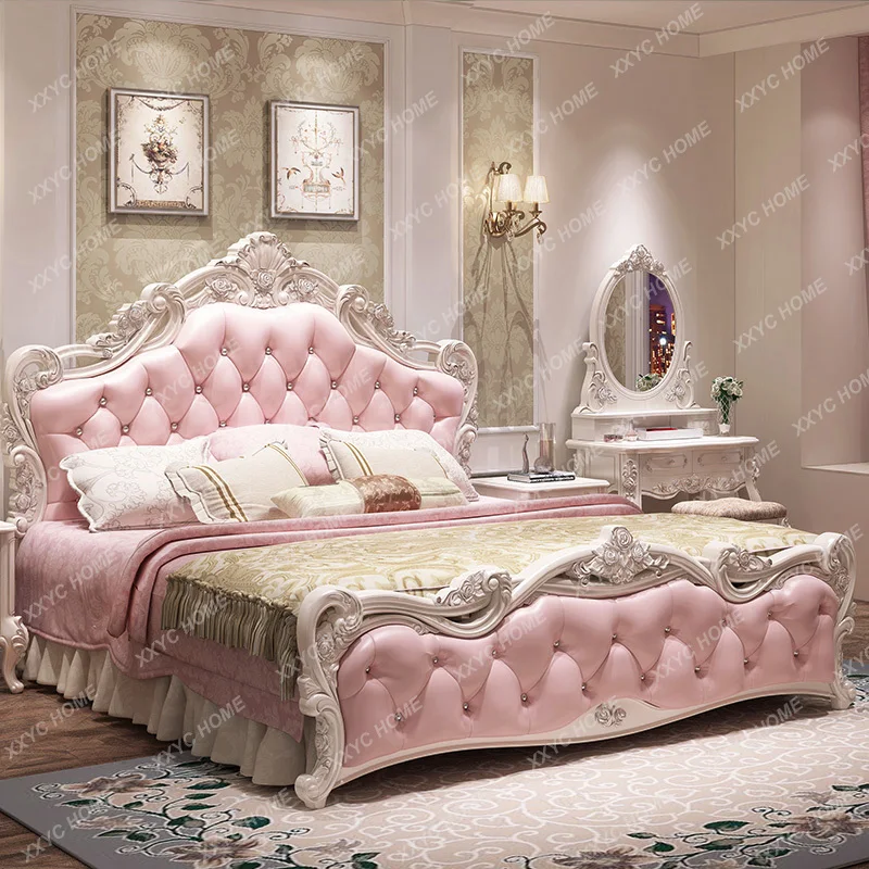 HHPrincess Modern Designer Bedroom Set Double High End Bedding Luxury Bedroom - view 5