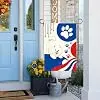 NGZ USA Garden Flag 12x18 Inch Portrait Watercolor Linen Independence Day llz