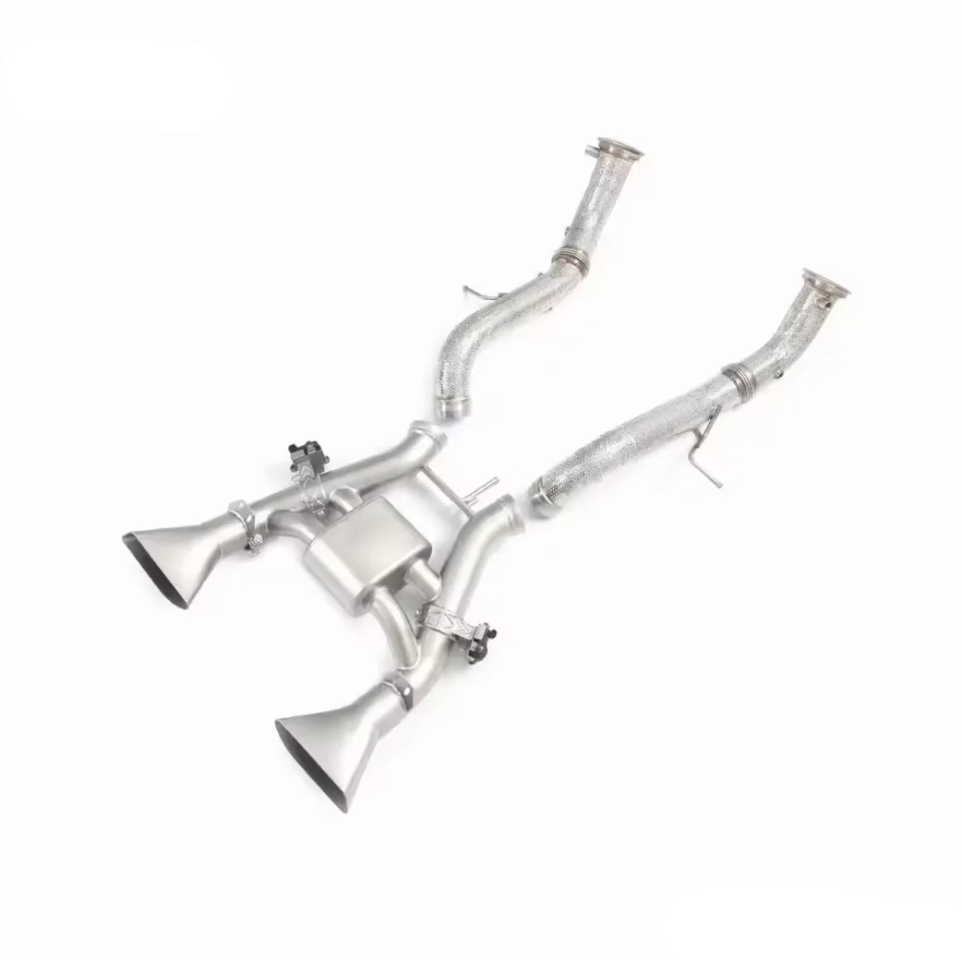 

CSZ Exhaust for Mclaren 650S/MP4-12C 3.8TT Stainless Downpipes Valved Axle Back Full Exhaust System