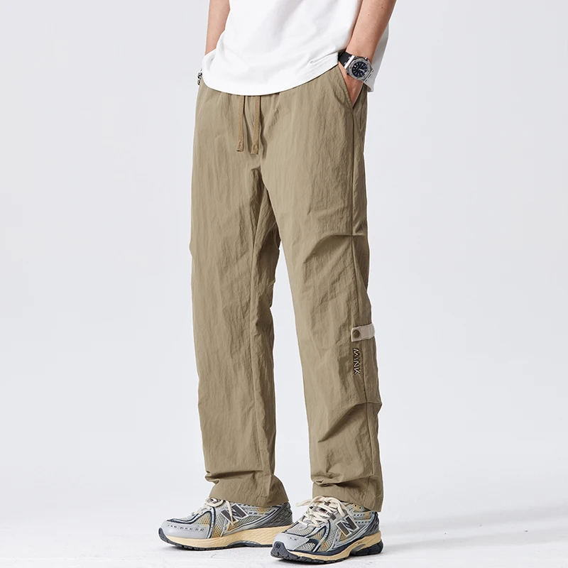 Pantalon de parachutiste décontracté pour homme, vêtements de travail d'été, coupe couvertes, séchage rapide, Sprint