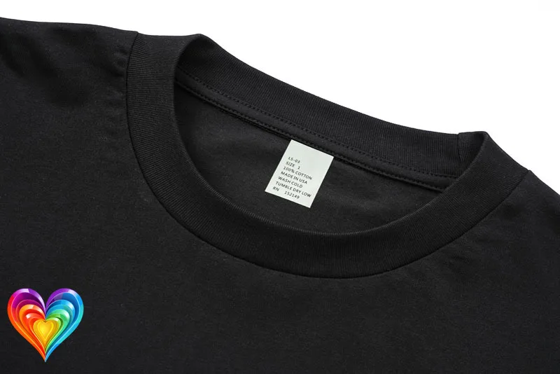 Long Sleeve YZY Chest Five-pointed Star Print T Shirt Men Women Kanye West Bully LS-03 YE LIVE Tee Black Mask Print Tops T-shirt