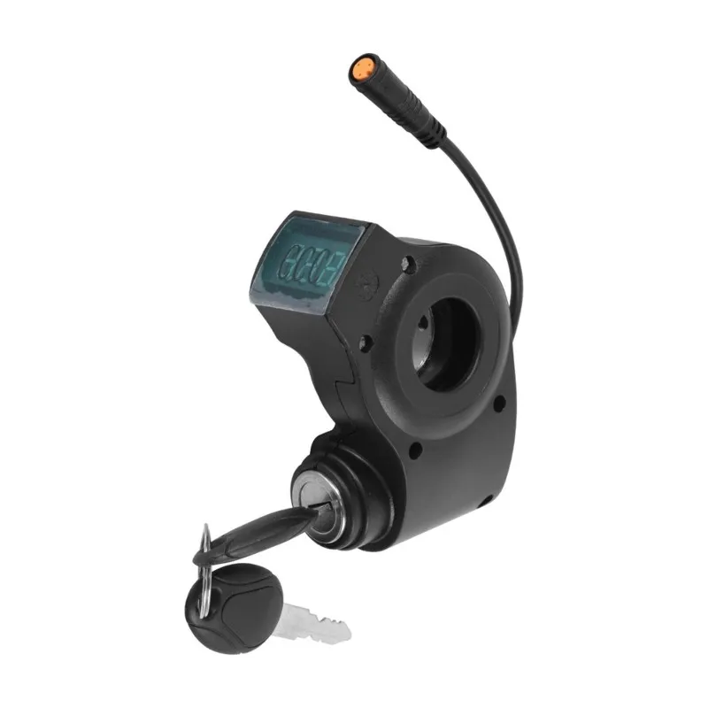 Electric Scooter Ignition Key Switch Power Lock with 3 Pin Waterproof Connector for G2 Pro Accessories