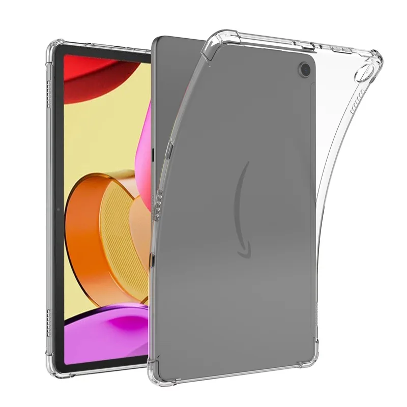 For Amazon Fire Max 11 inch 2023 Ultra Thin Transparent Protective Case for Amazon Fire Max 11 Tablet 2023 Released Funda