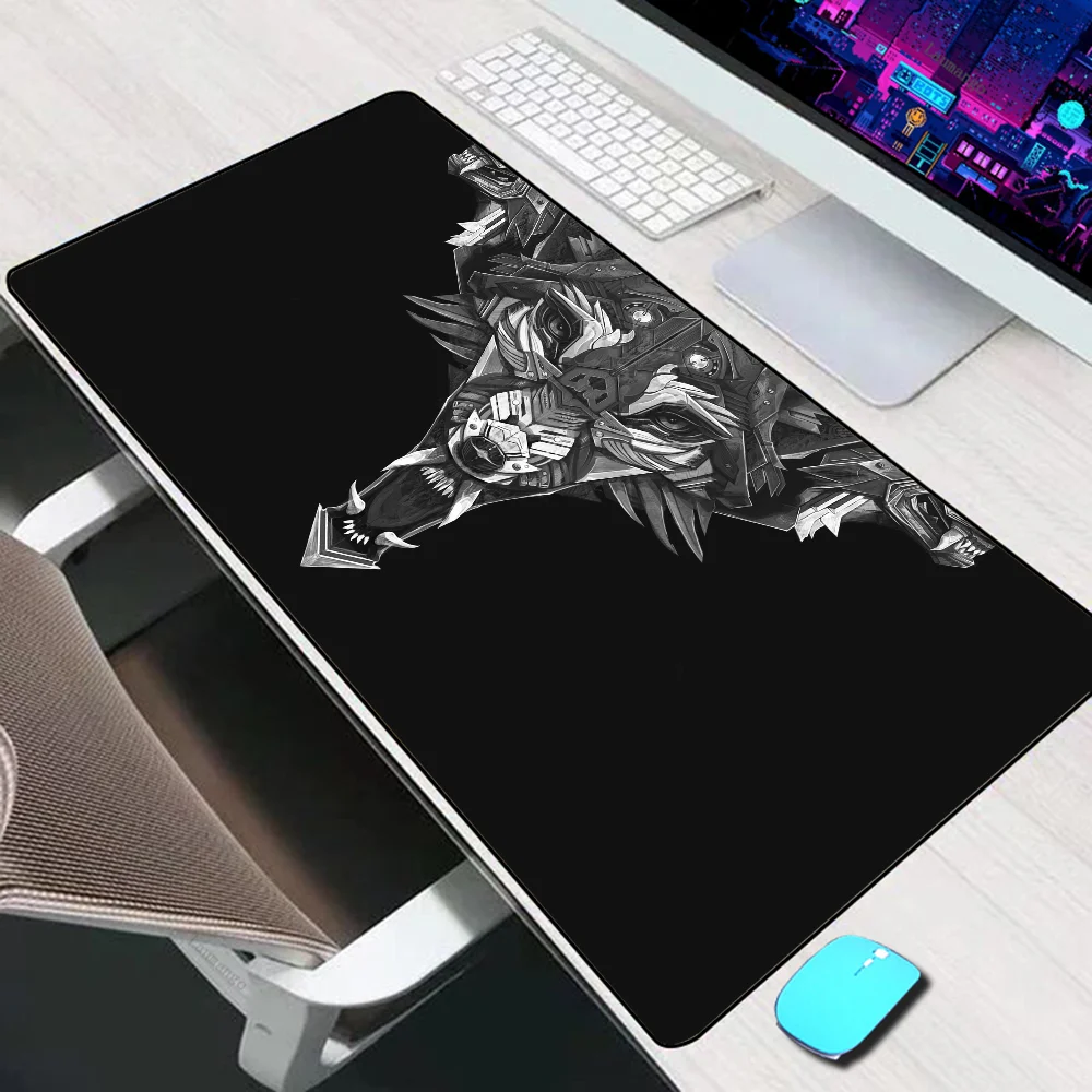 Titanwolf Large Mouse Pad Gaming Accessories Mouse Mat Keyboard Mat PC Gamer Desk Pad Silicone Computer Mousepad Laptop Mausepad