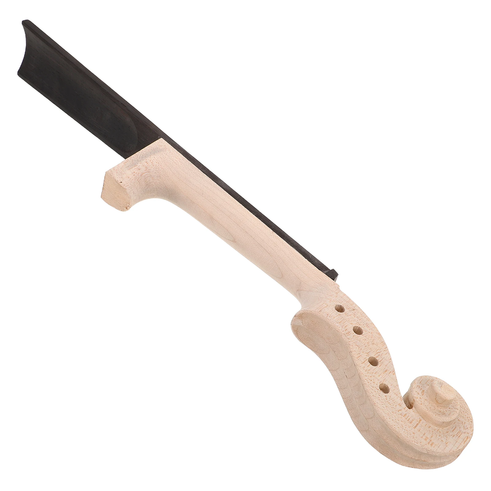 

Violin Head Fingerboard Unfinished Neck Parts Acoustic Wood Accessories Replacement Components Teaching Practice Stage