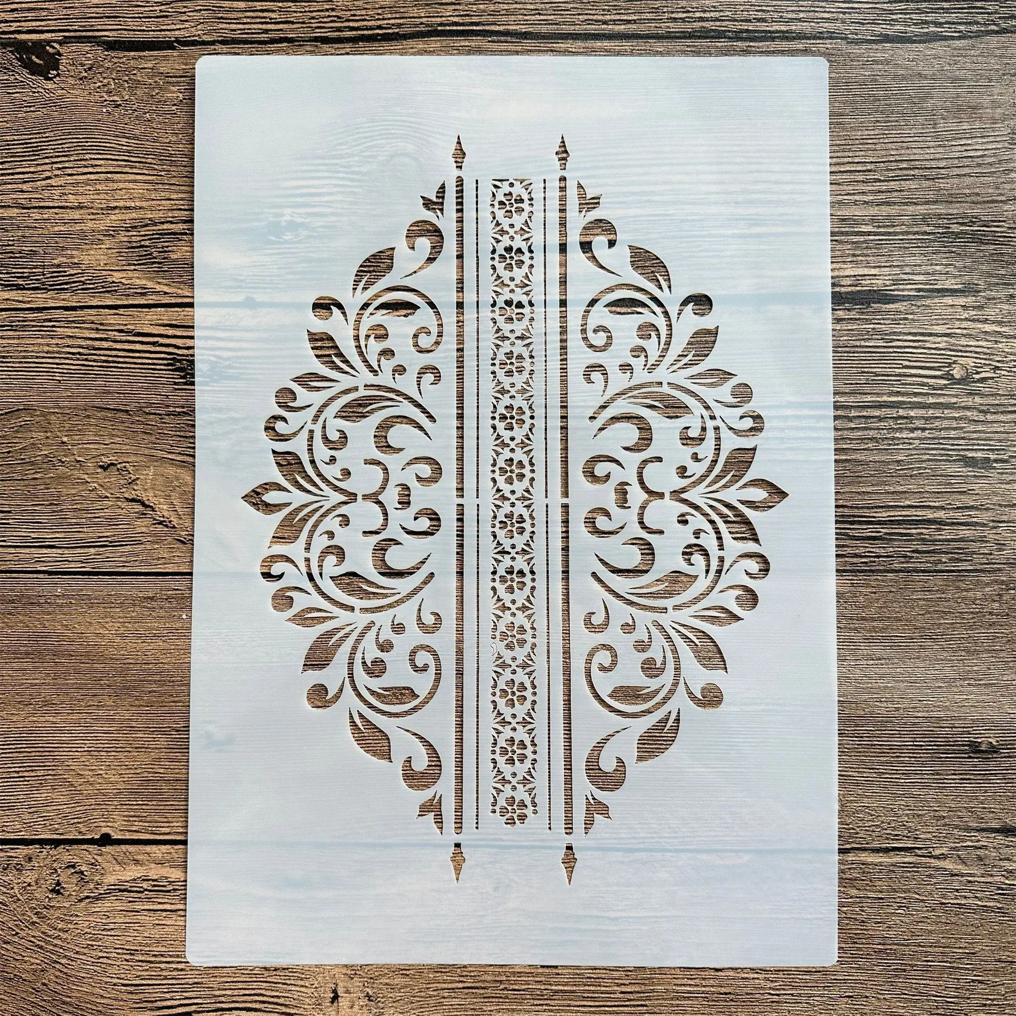 A4 29 * 21cm Mandala DIY Stencils Wall Painting Scrapbook Coloring Embossing Album Decorative Paper Card Template  stencil