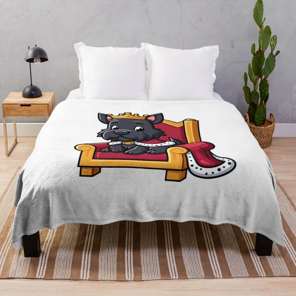 

Одеяло для шотландского терьера Dog King, тонкие дорожные одеяла