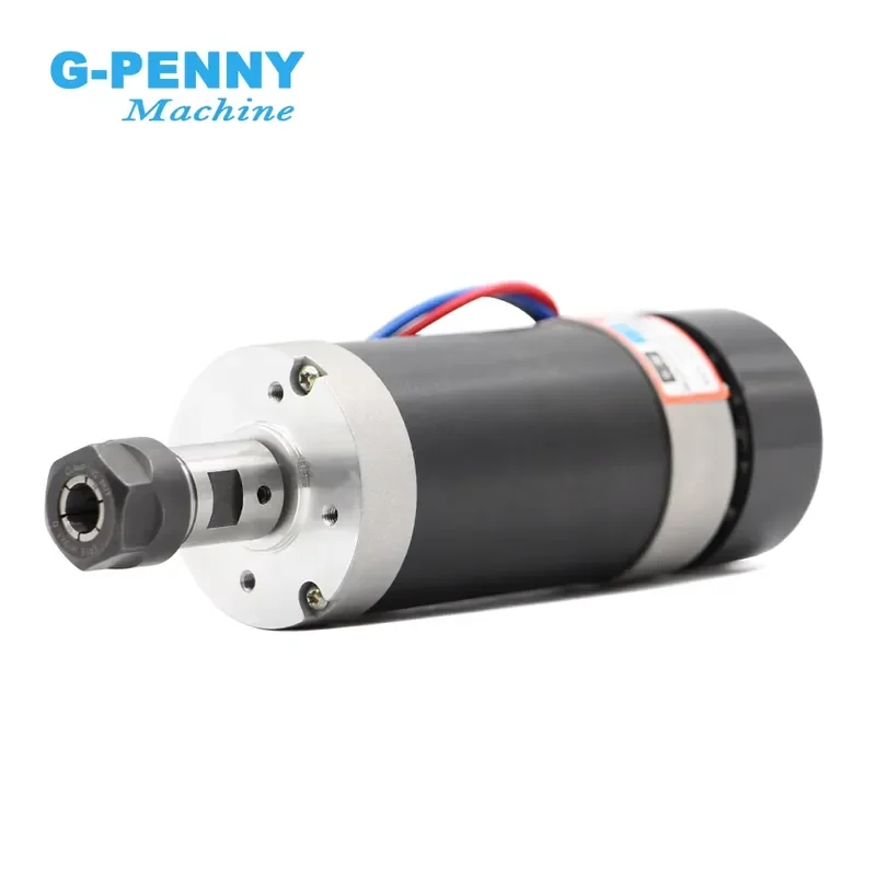 

500w ER11 ER16 55mm DC Motor Air Cooled Spindle Brushless Without Hall Cnc Router Spindle Motor