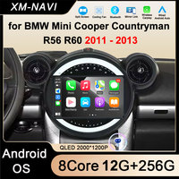 9“ For BMW Mini Cooper Countryman R56 R60 2011 - 2013 4G Android OS Car Radio Stereo Multimedia Video GPS Navigation Player BT