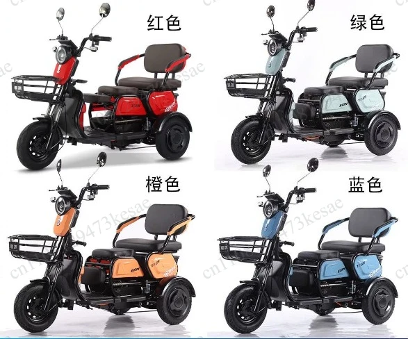 1000W Electric Cargo Tricycle with 48V Battery | Heavy Duty Motorized Tricycle for Freight & Delivery