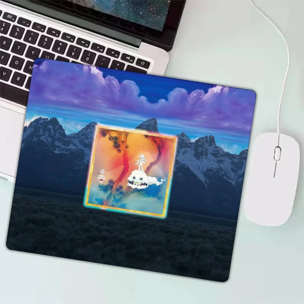 Hot Singer Kanye West Mousepad Mousepad Game Pc Accessories Overlock MouseMat Computer Desk Mat