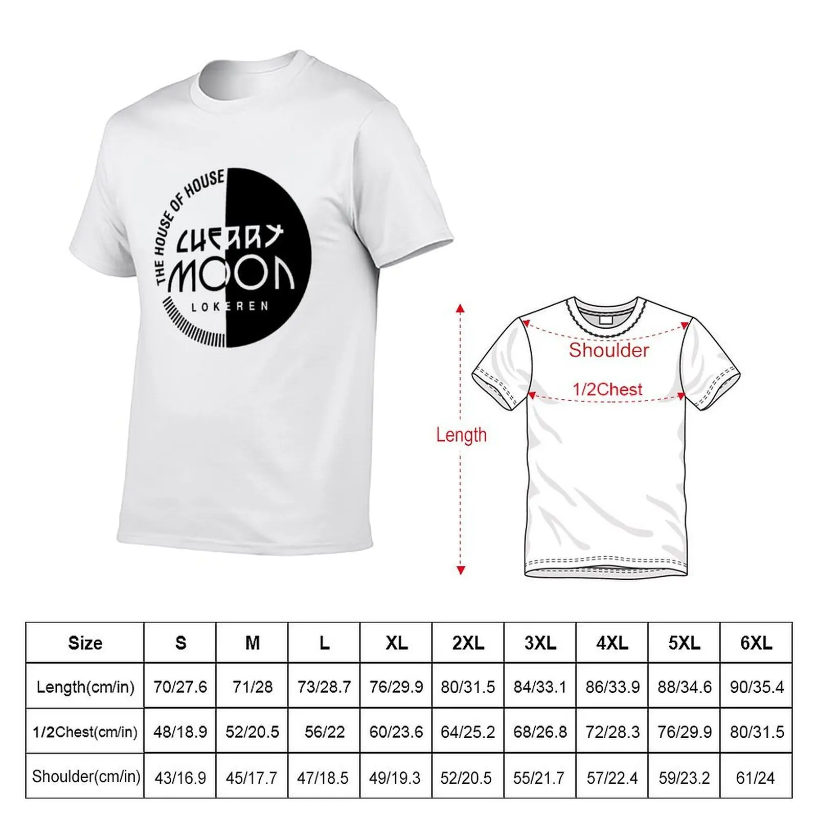 Cherry Moon Lokeren T-Shirt t shirt man plain t shirt custom print T-Shirt